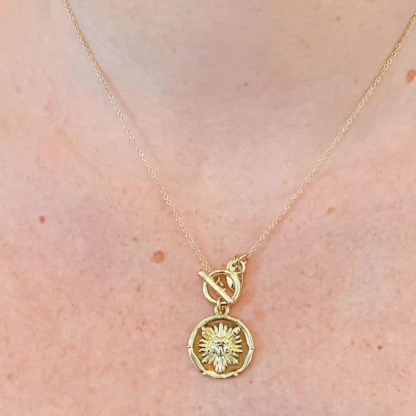 Aurora Medallion Necklace