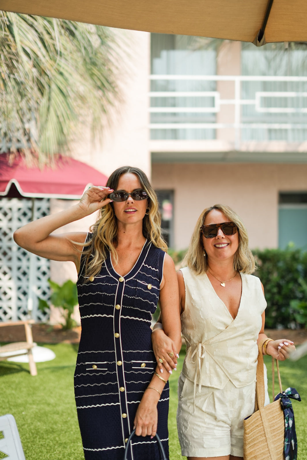 Marley Nautical Knit Maxi Dress