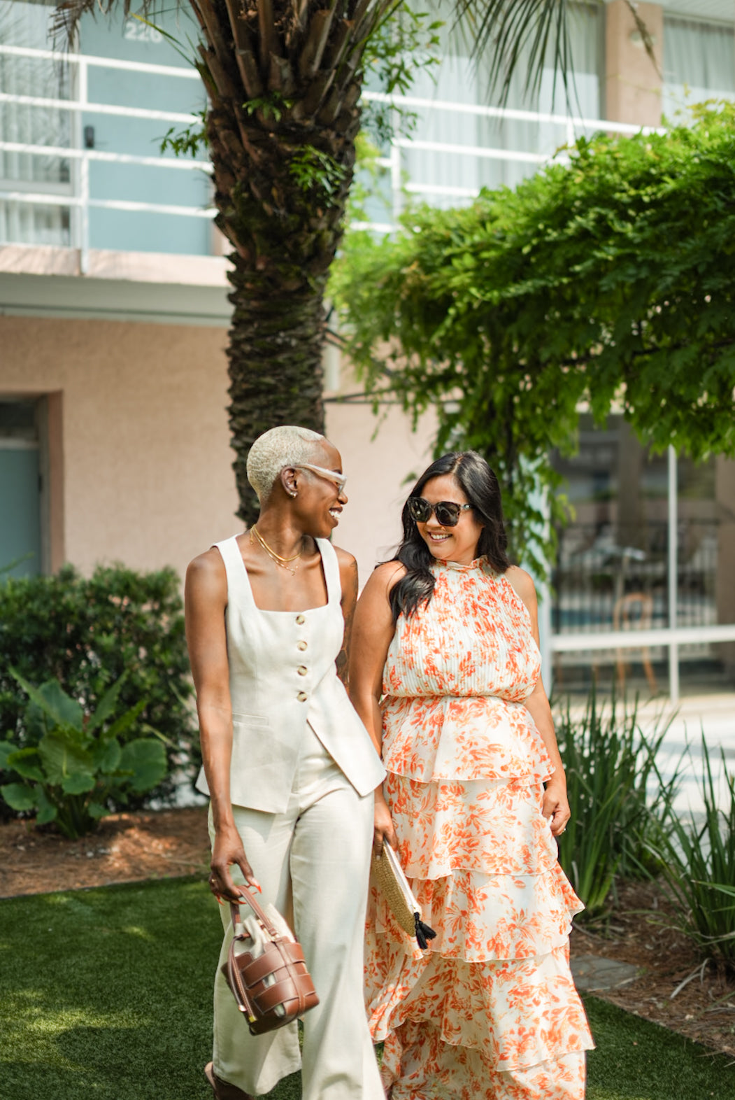Mari Floral Tiered Dress