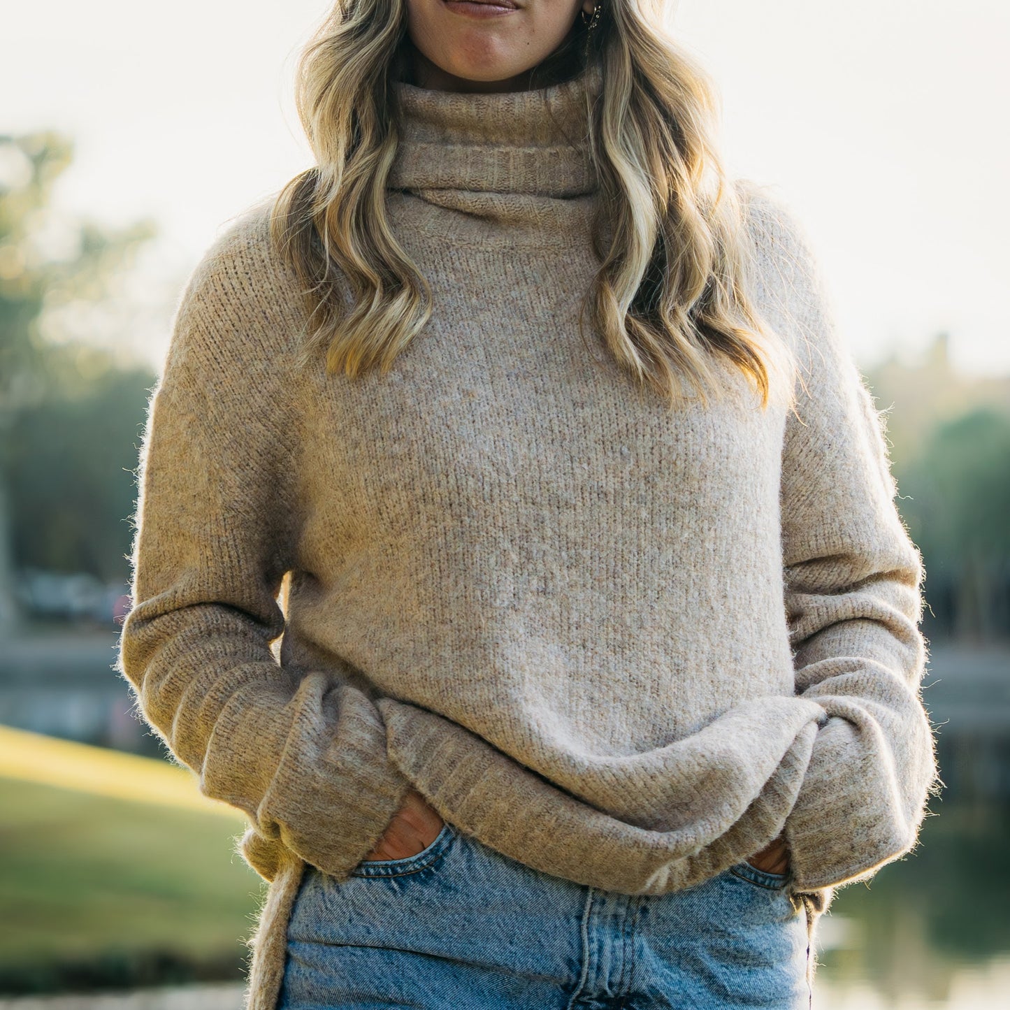Murphy Oversized Turtleneck Sweater