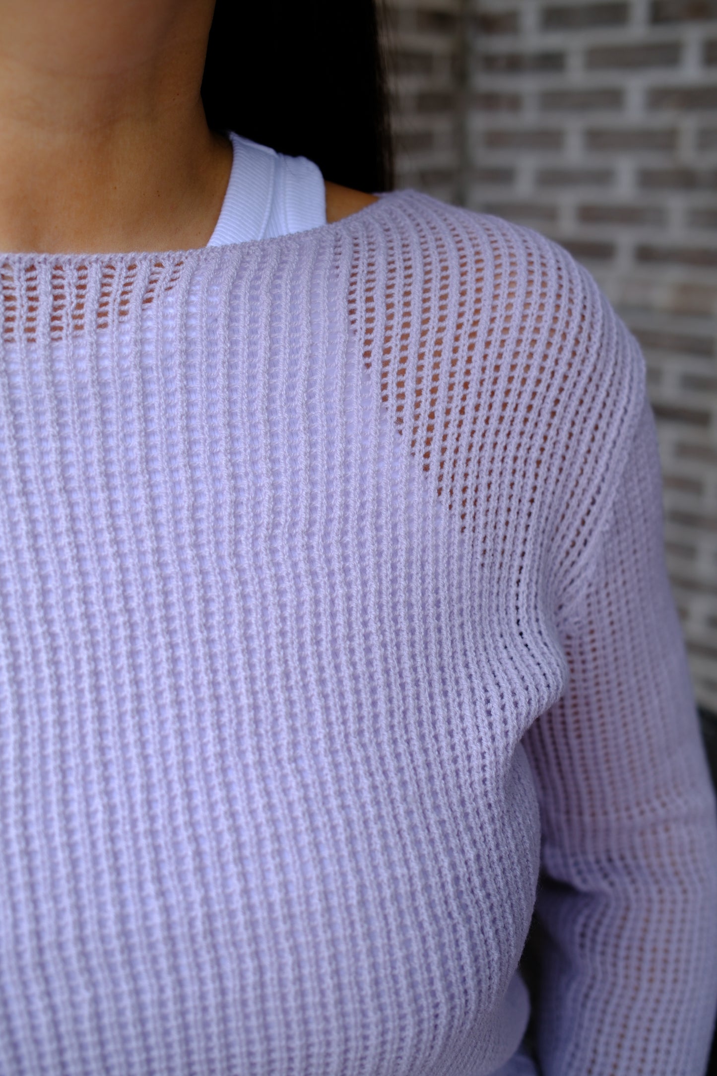 Emma Open Stitch Sweater