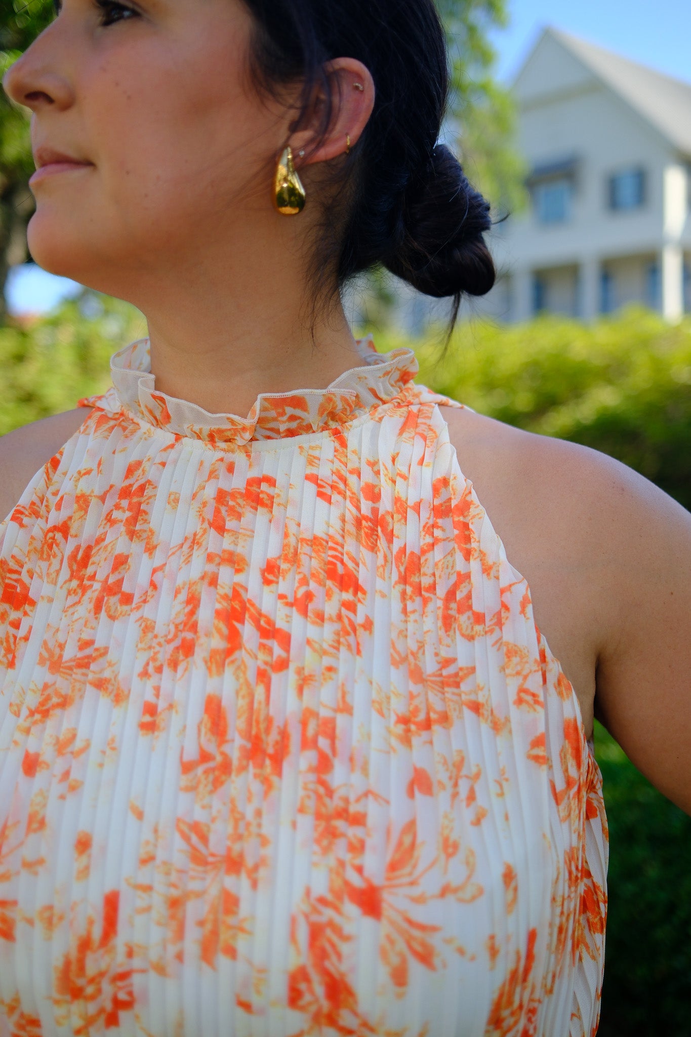 Mari Floral Tiered Dress