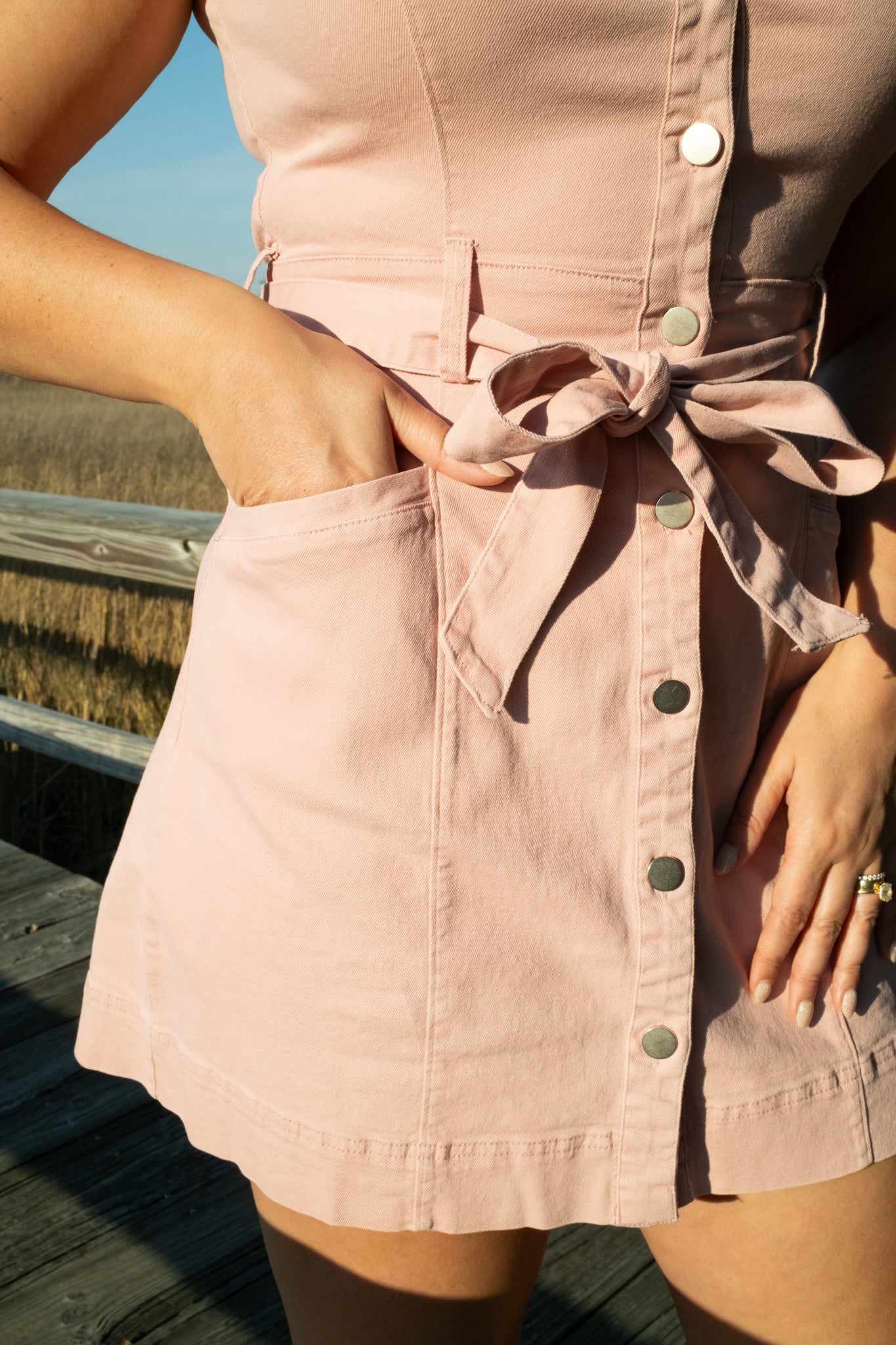 Ella Denim Mini Dress