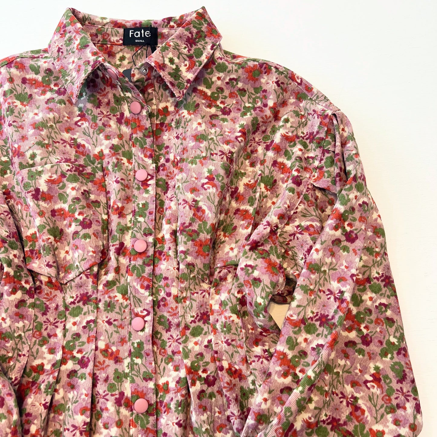 Carlin Corduroy Shirt Dress