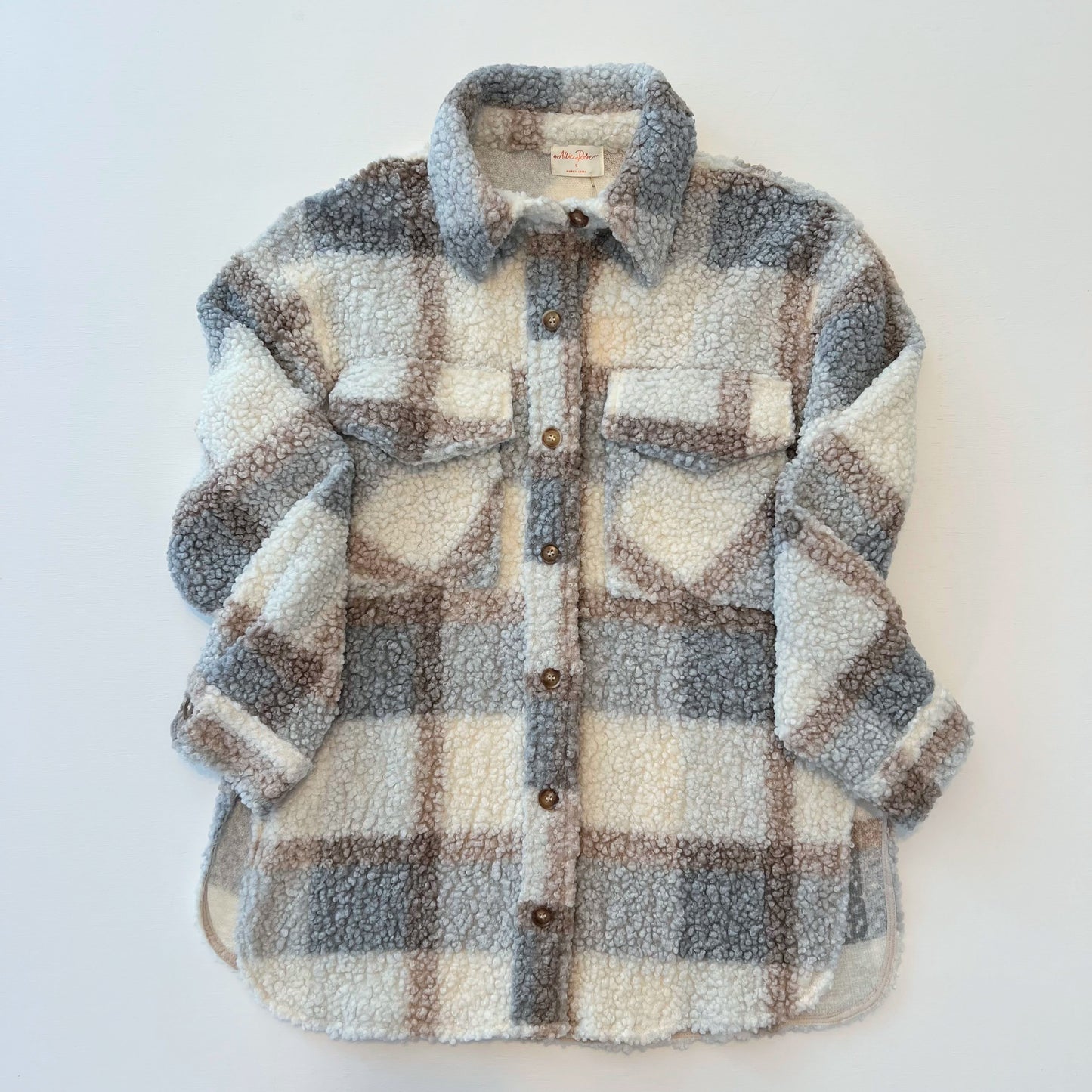 Felix Fuzzy Teddy Shacket