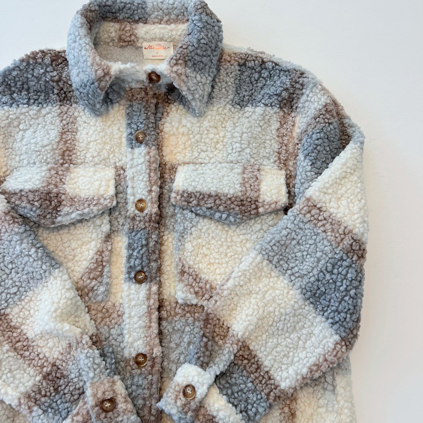 Felix Fuzzy Teddy Shacket