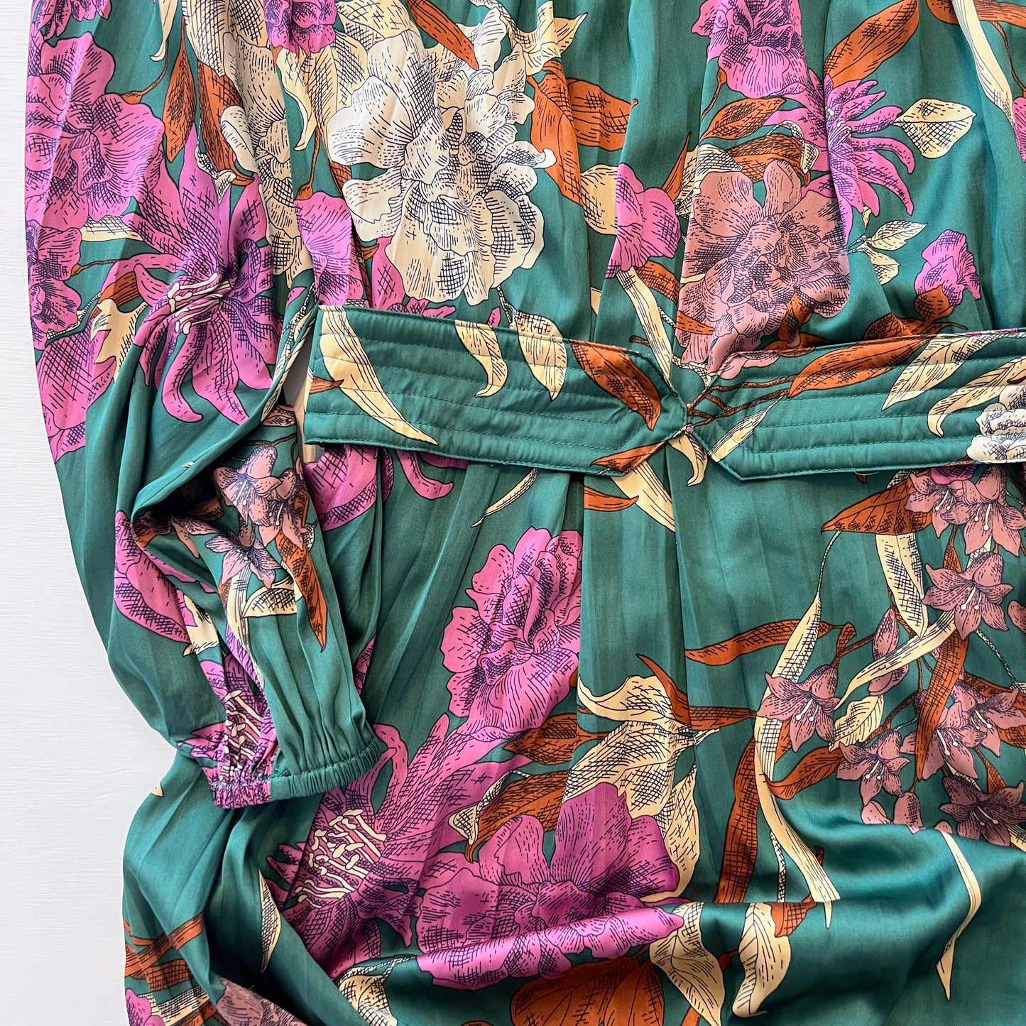 Gadsden Floral Belted Maxi Dress
