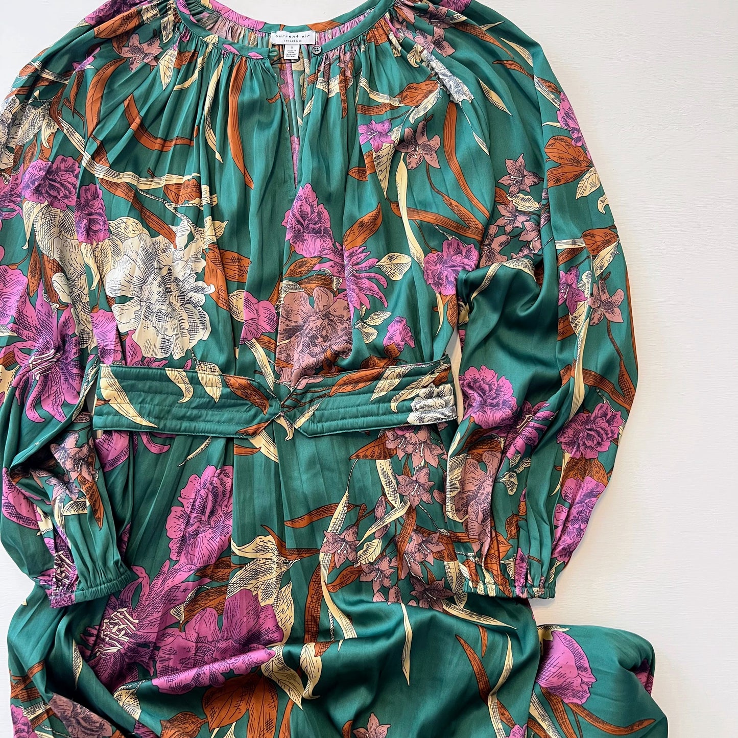Gadsden Floral Belted Maxi Dress