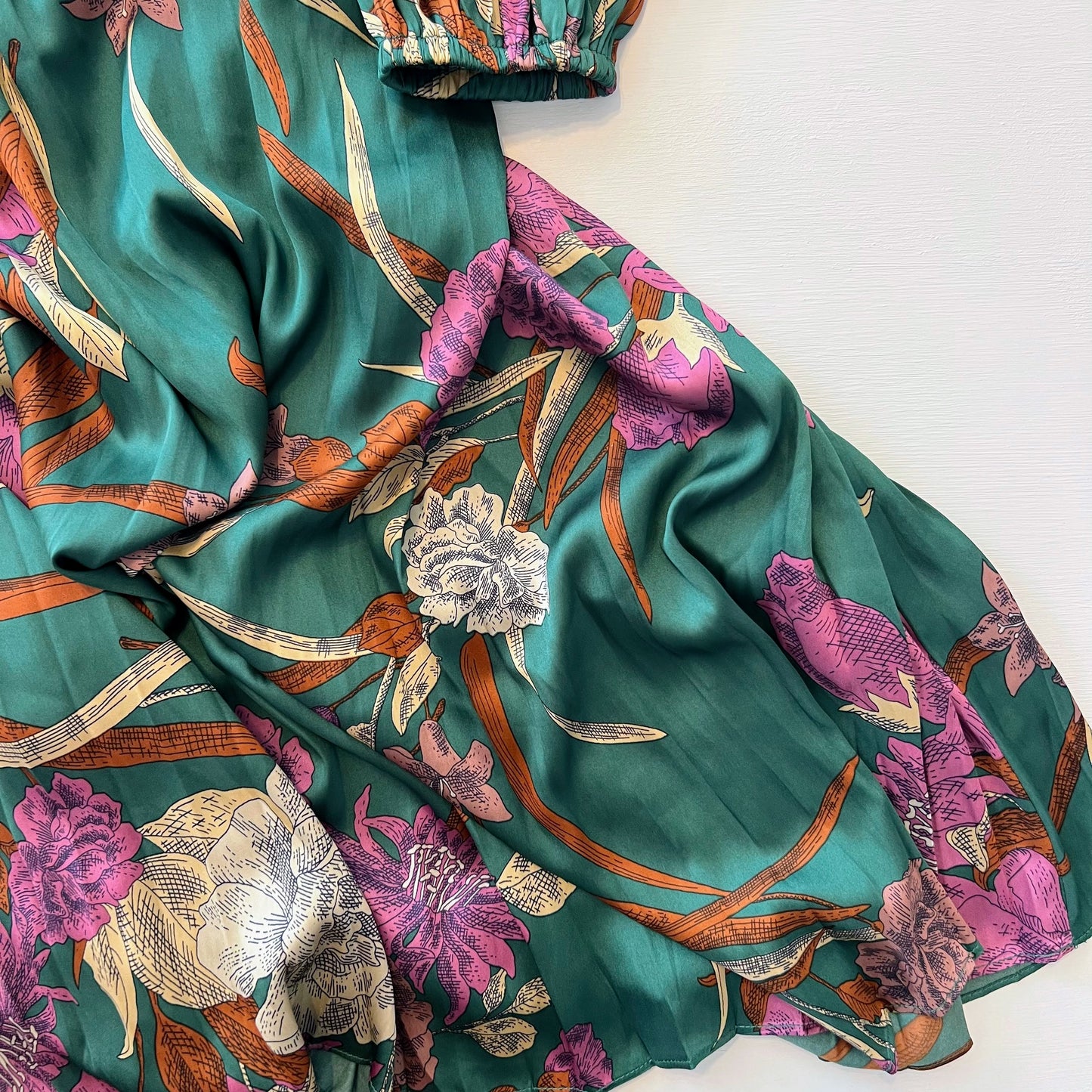 Gadsden Floral Belted Maxi Dress