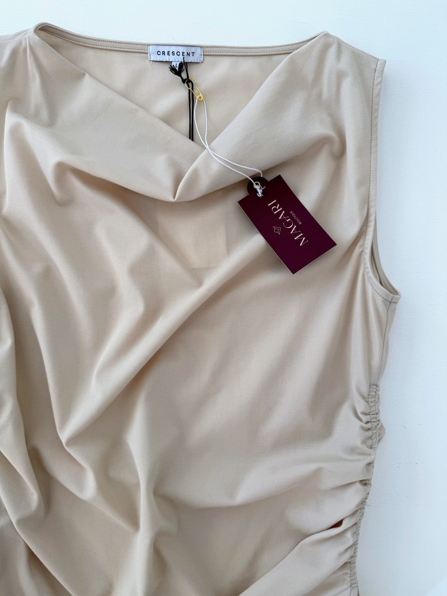 Elliot Shirred Knit Top