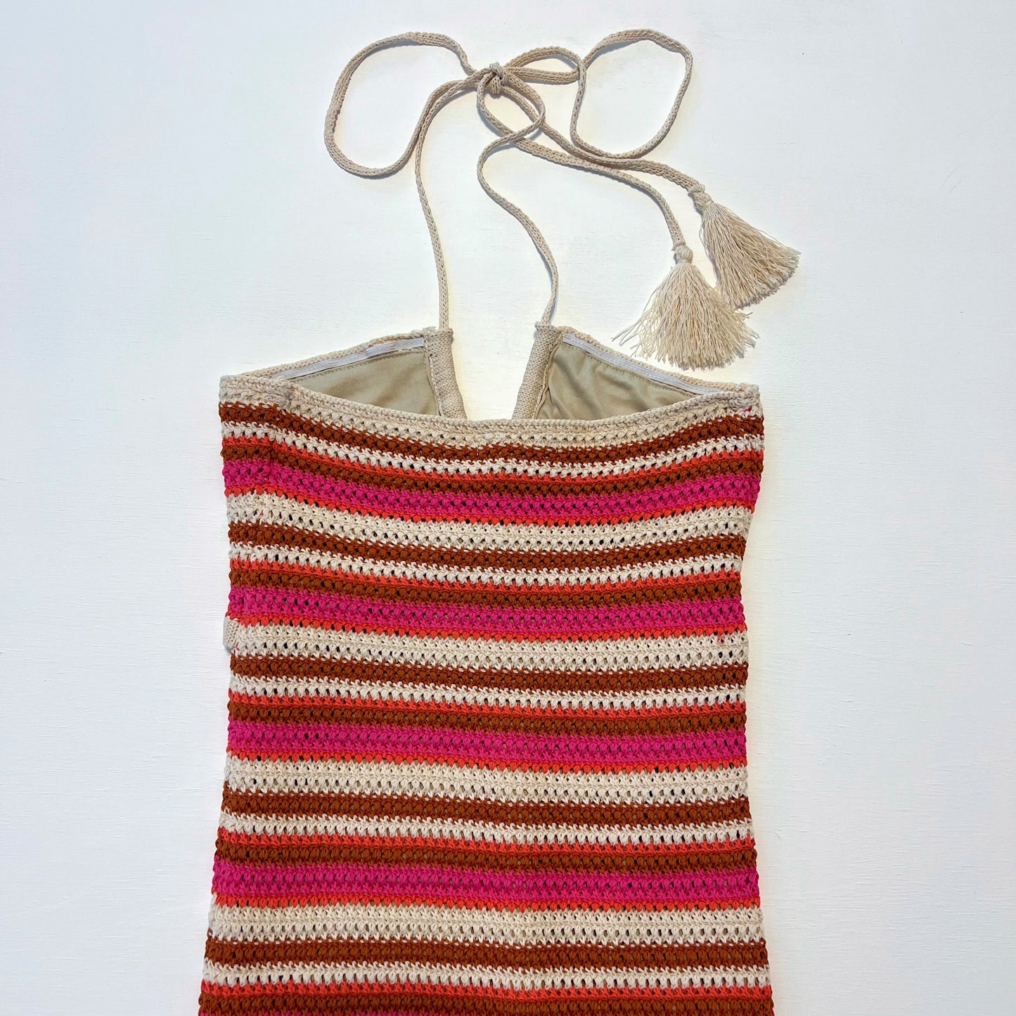 Cabana Crochet Midi Dress