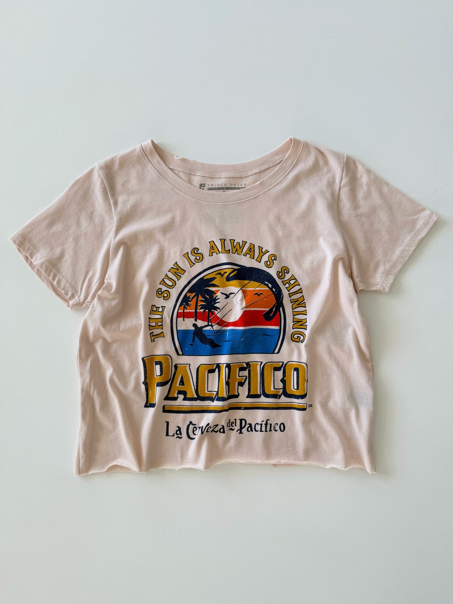 Pacifico Cropped Graphic Tee