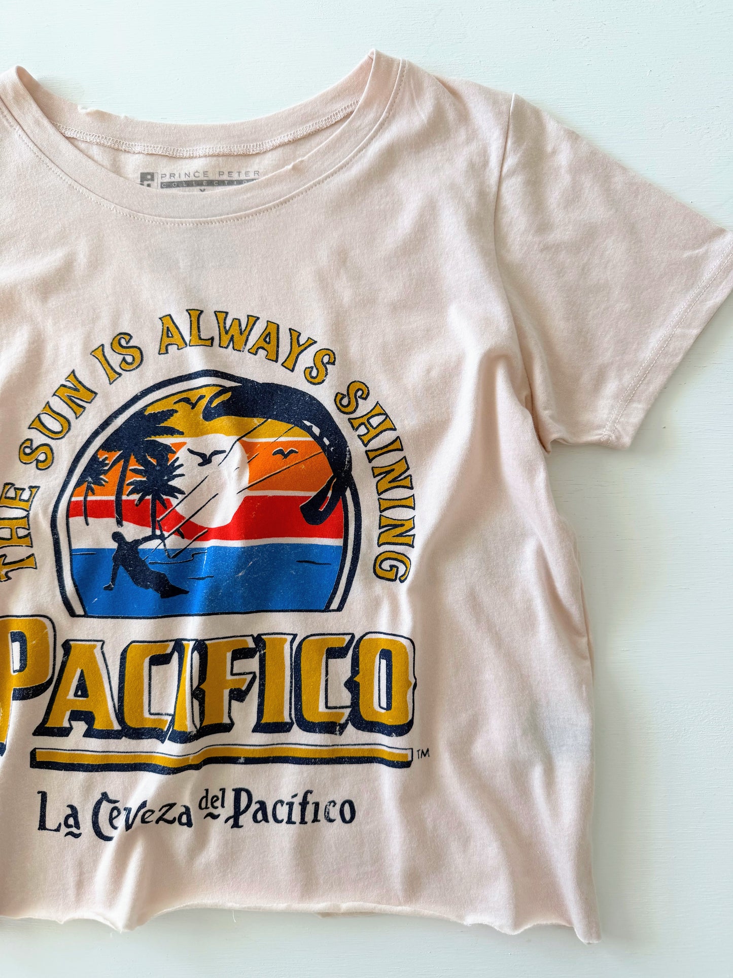 Pacifico Cropped Graphic Tee
