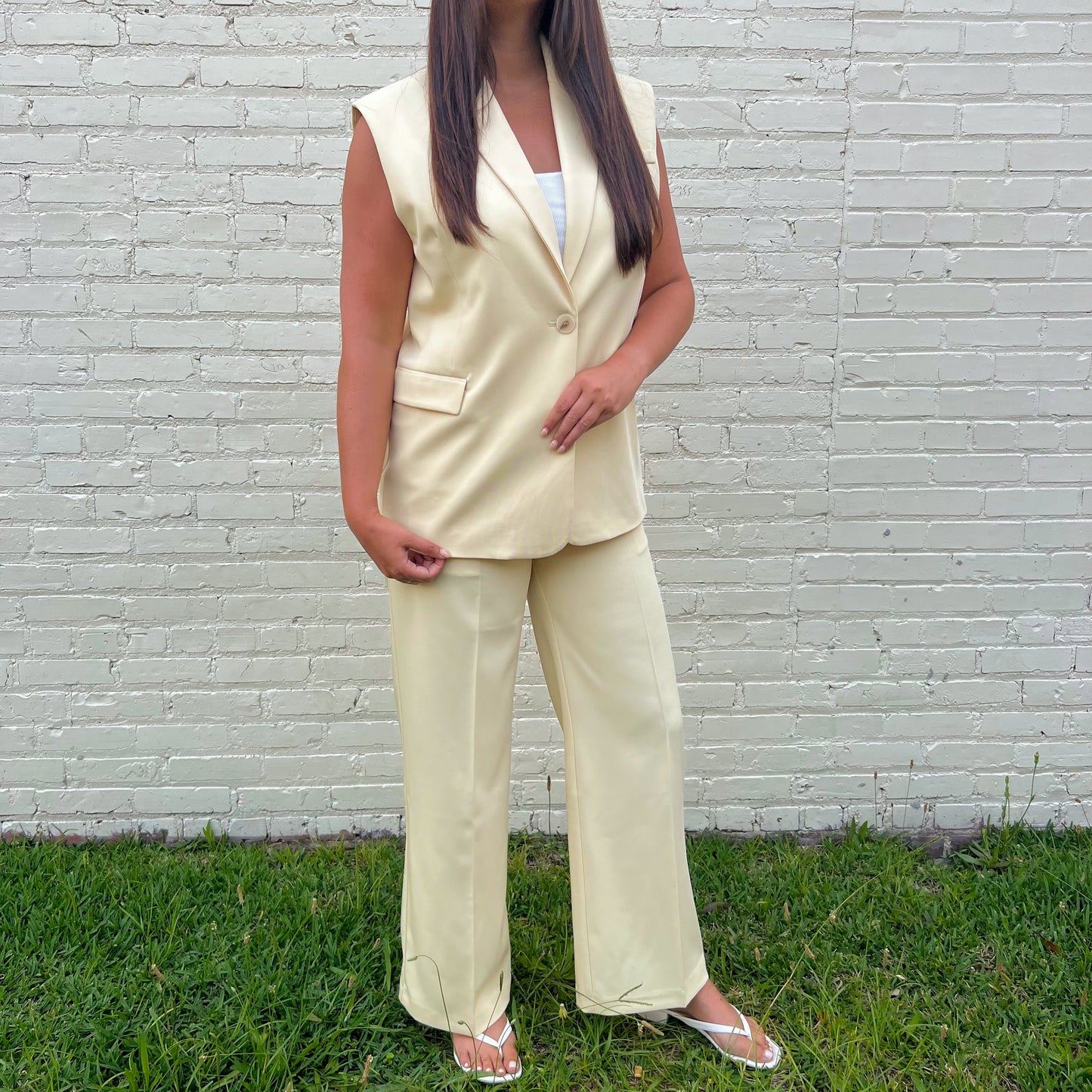 Claremont Wide-Leg Trousers