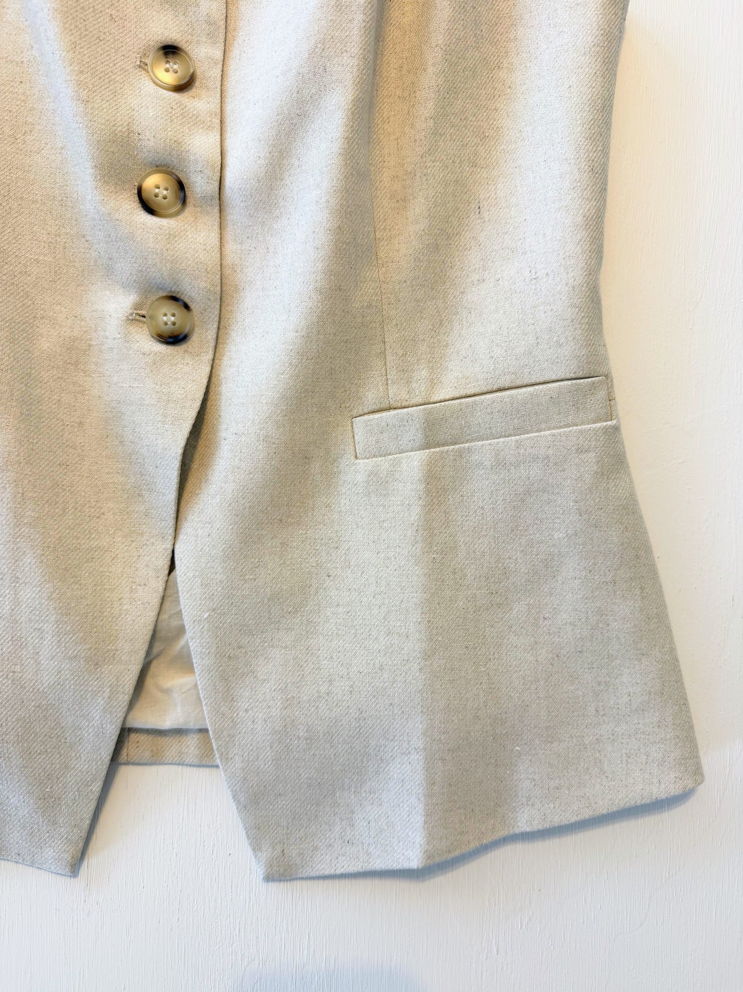 Teagan Linen Vest