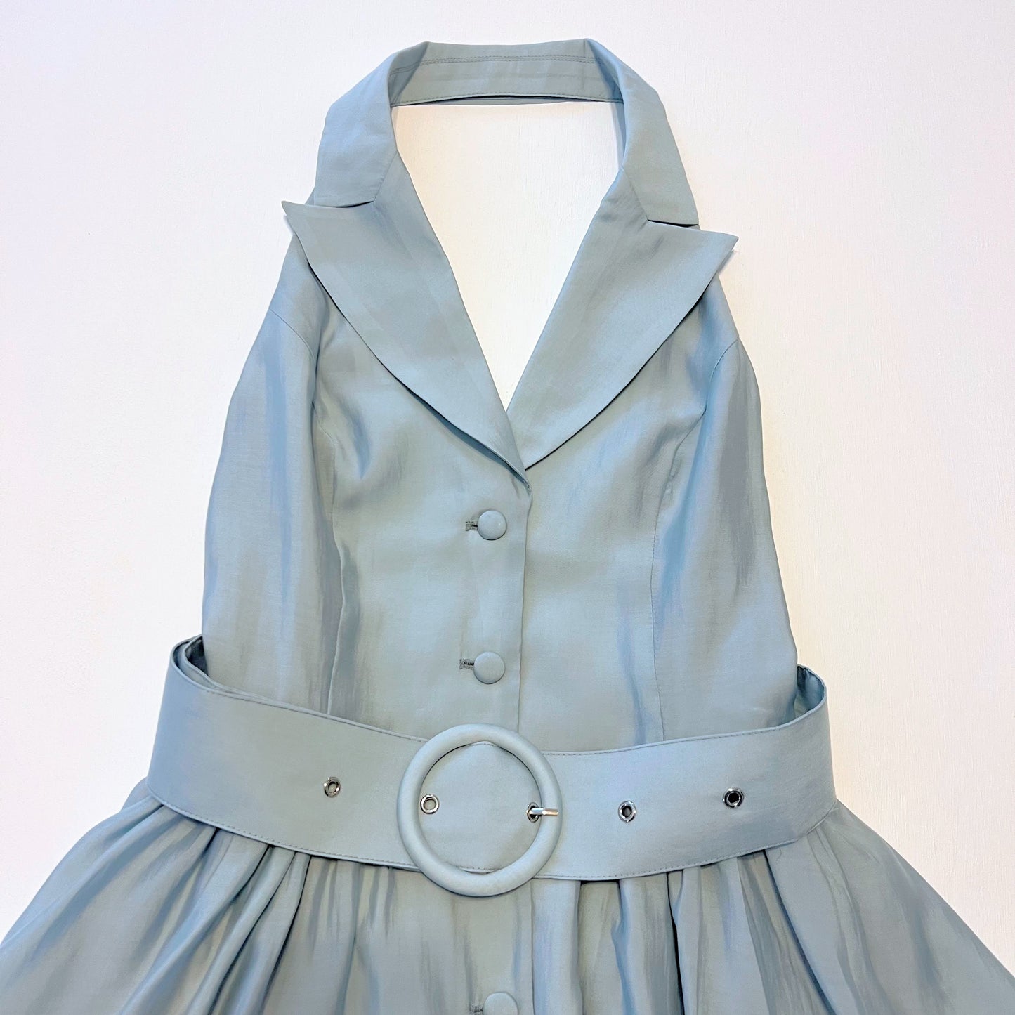 Chalmers Halter Belted Mini Dress