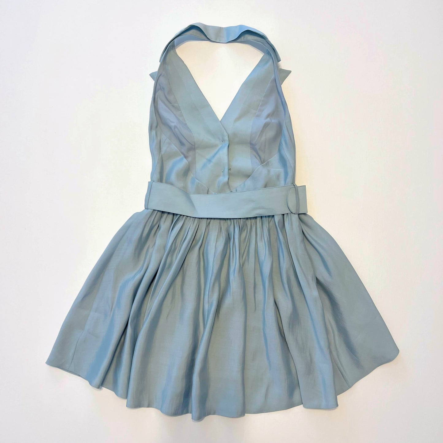 Chalmers Halter Belted Mini Dress