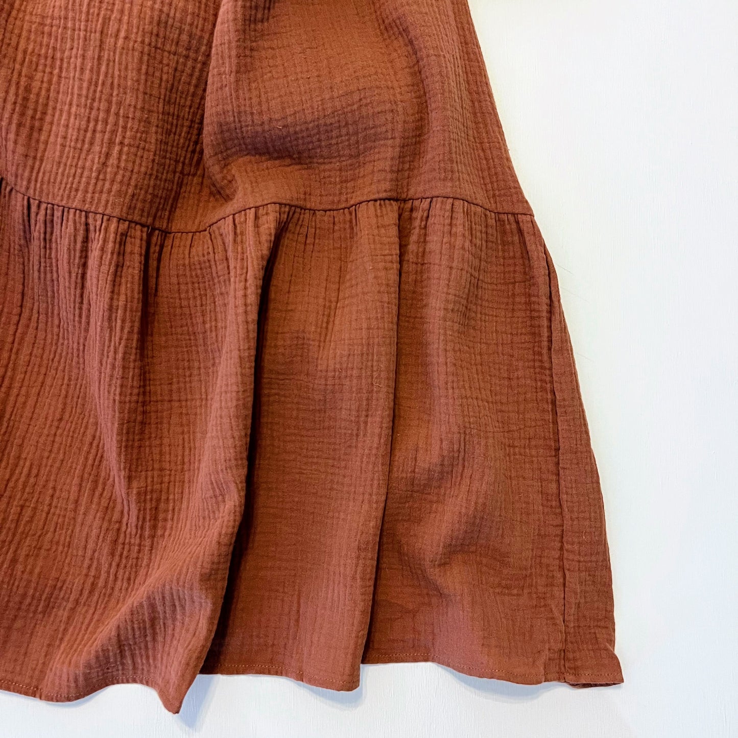 Macon Terracotta Midi Dress