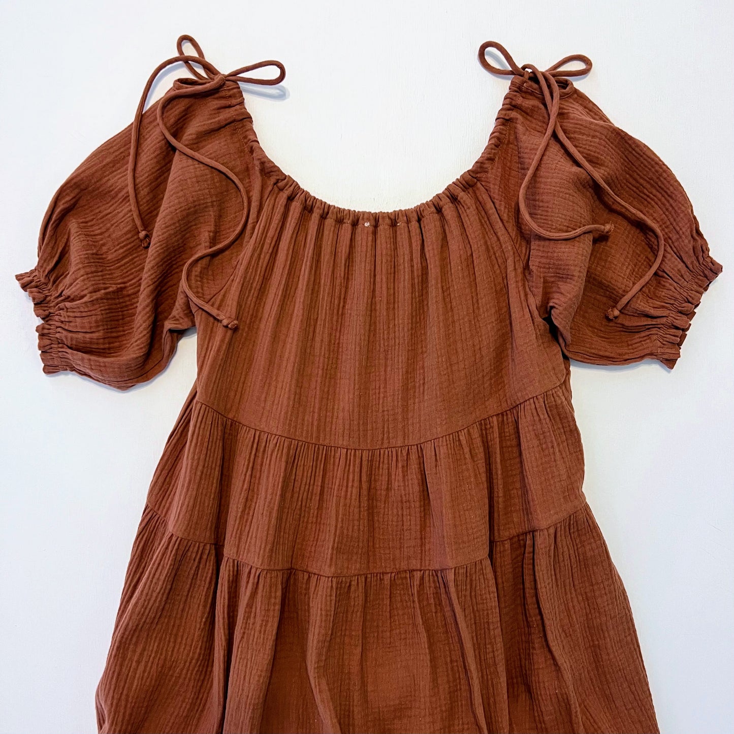 Macon Terracotta Midi Dress