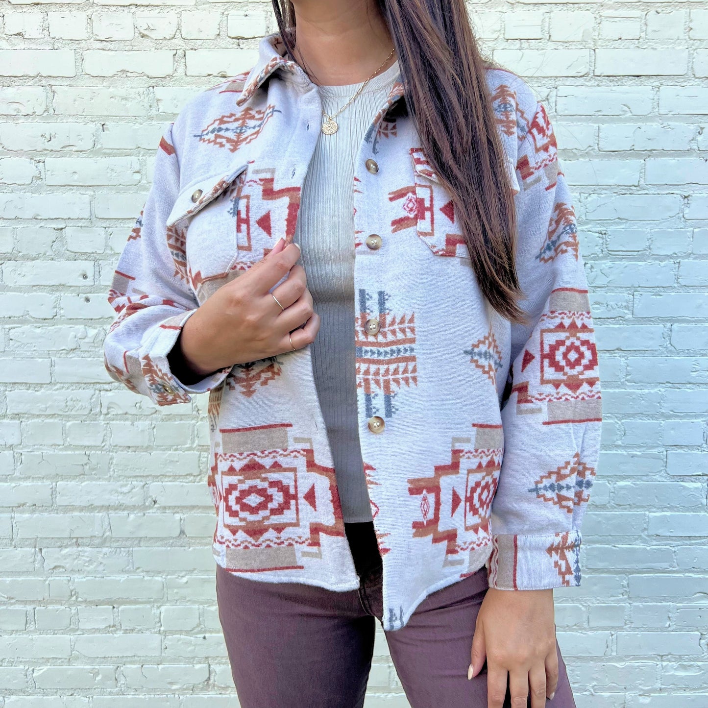 Asheland Aztec Shacket