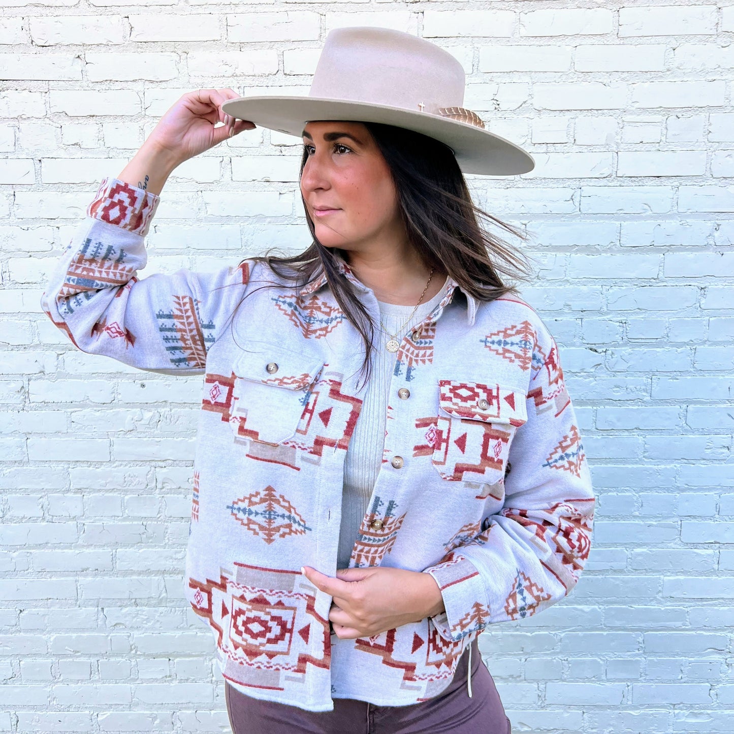 Asheland Aztec Shacket