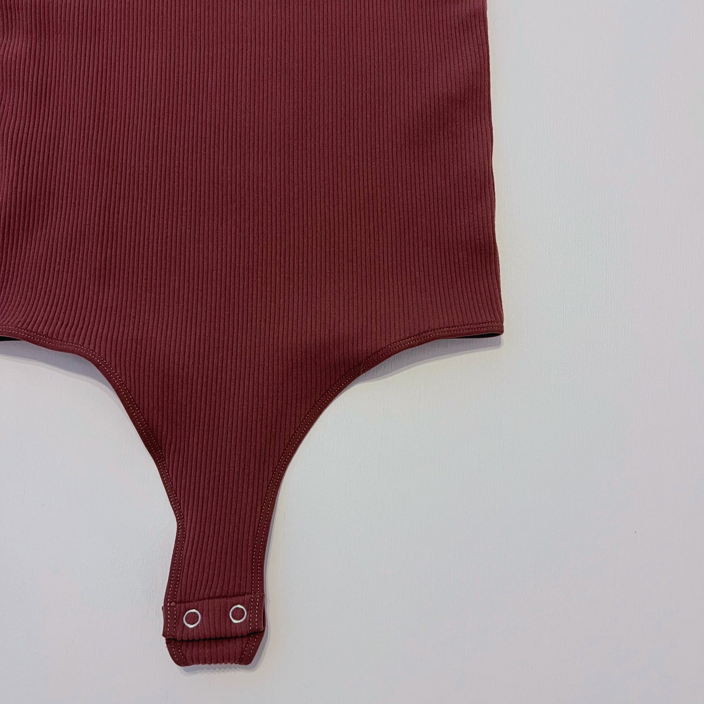 Rosemont Ribbed Square Neck Bodysuit