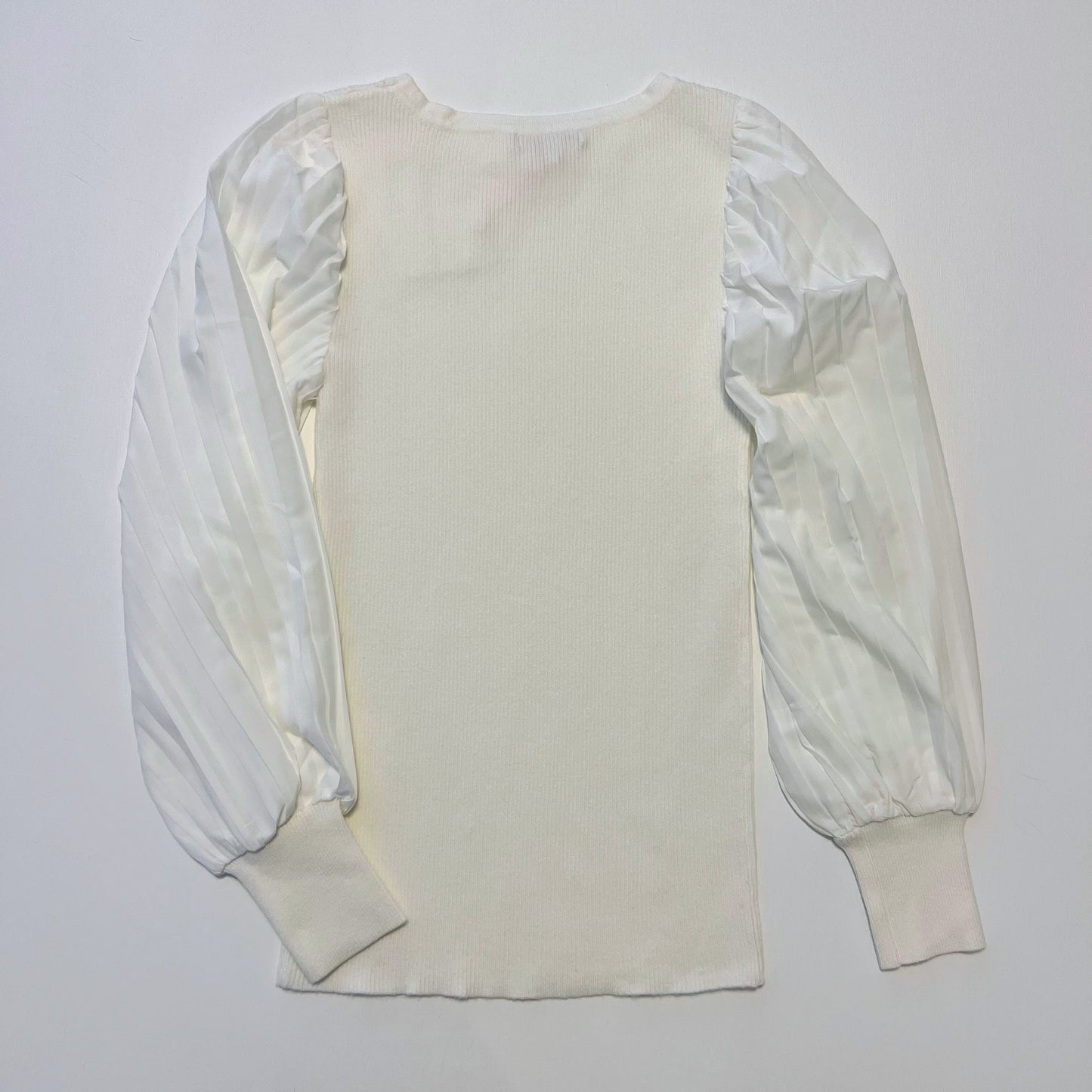 Piper Pleated Sleeve Knit Top