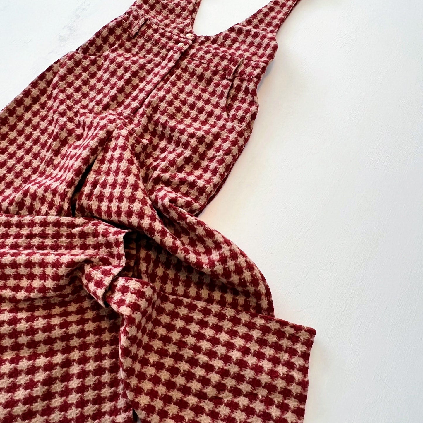 Sabrina Houndstooth Jumpsuit
