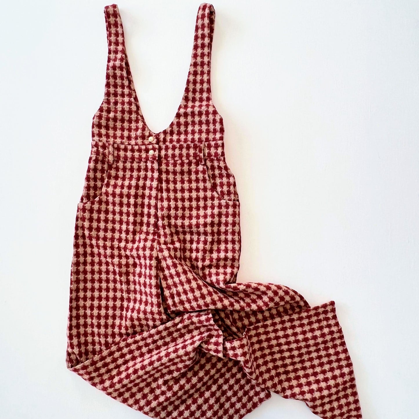 Sabrina Houndstooth Jumpsuit
