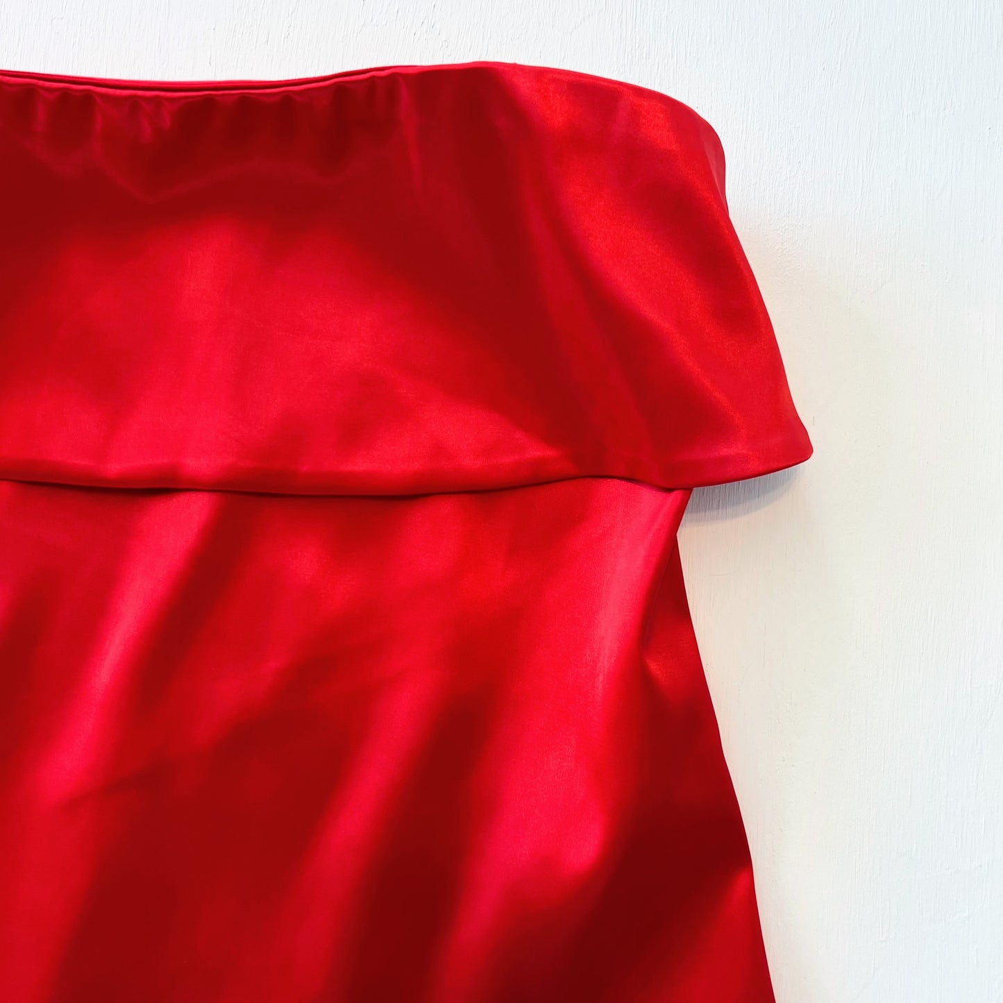 Florence Satin Strapless Top