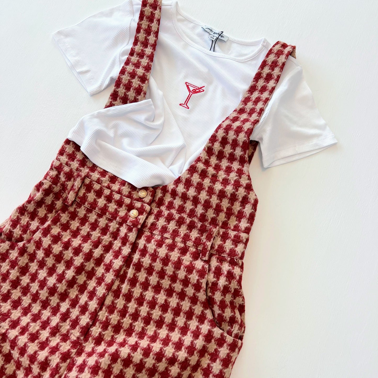 Sabrina Houndstooth Jumpsuit