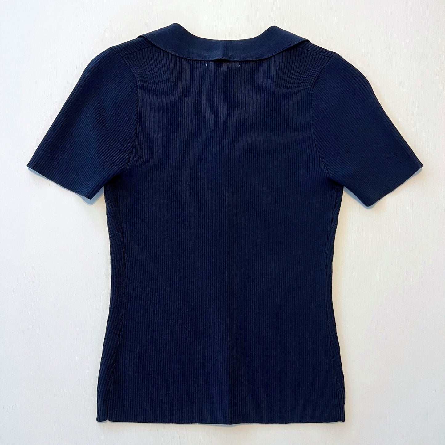 Nassau Knit Button Top