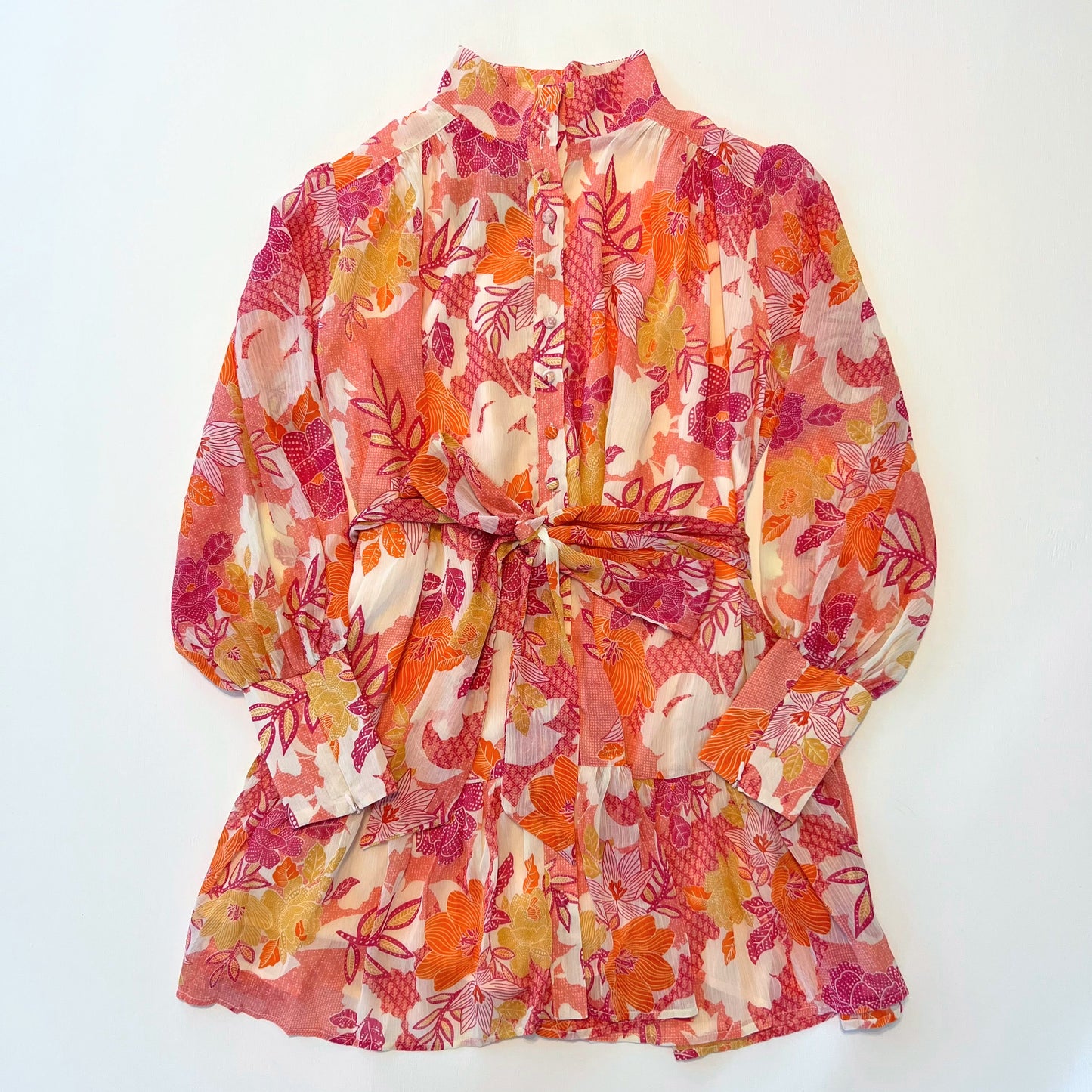 Sayward Floral Button Down Dress