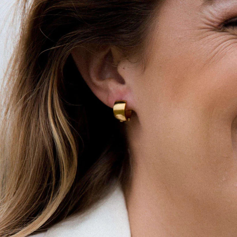Poppy Hoop Earring