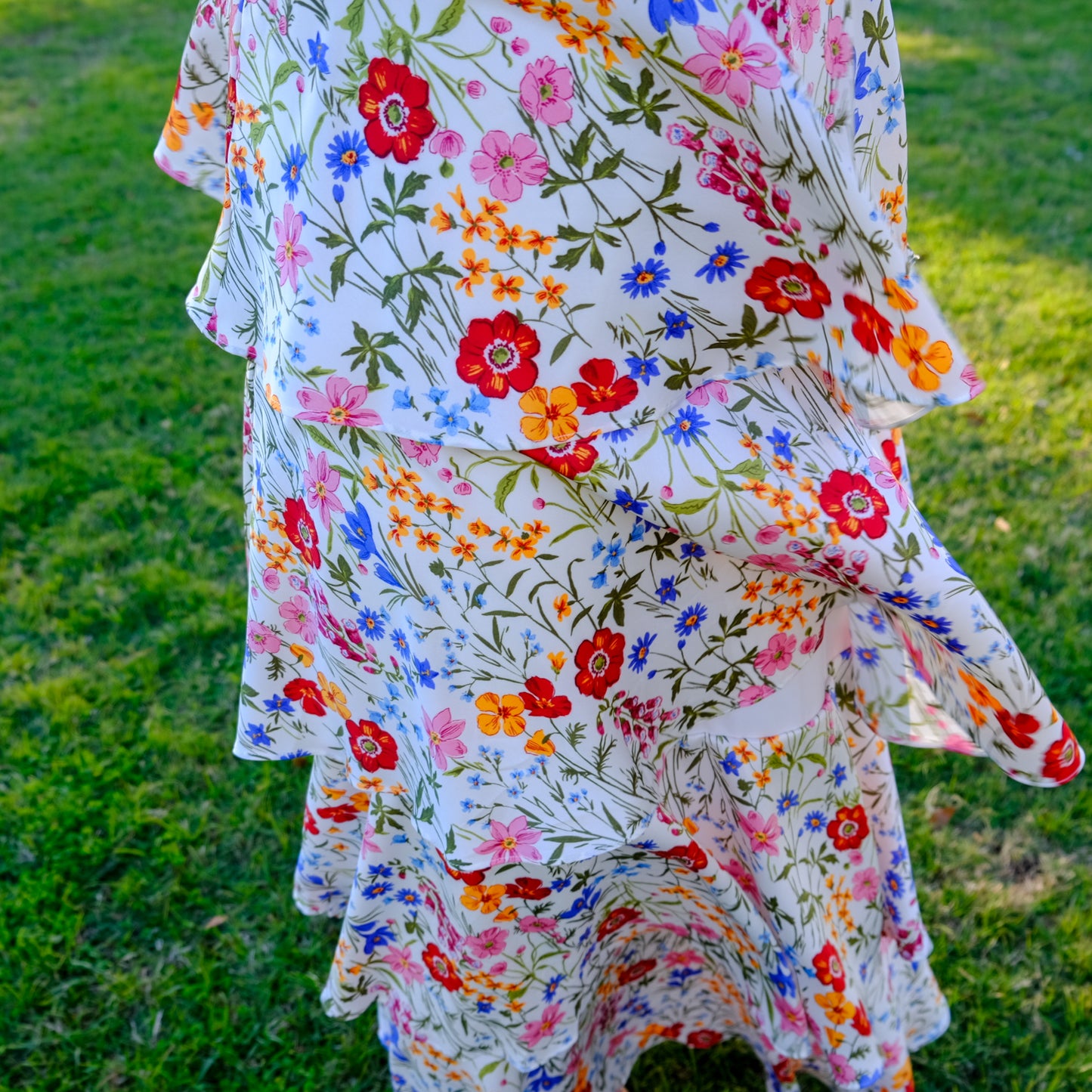 Shiloh Floral Tiered Dress