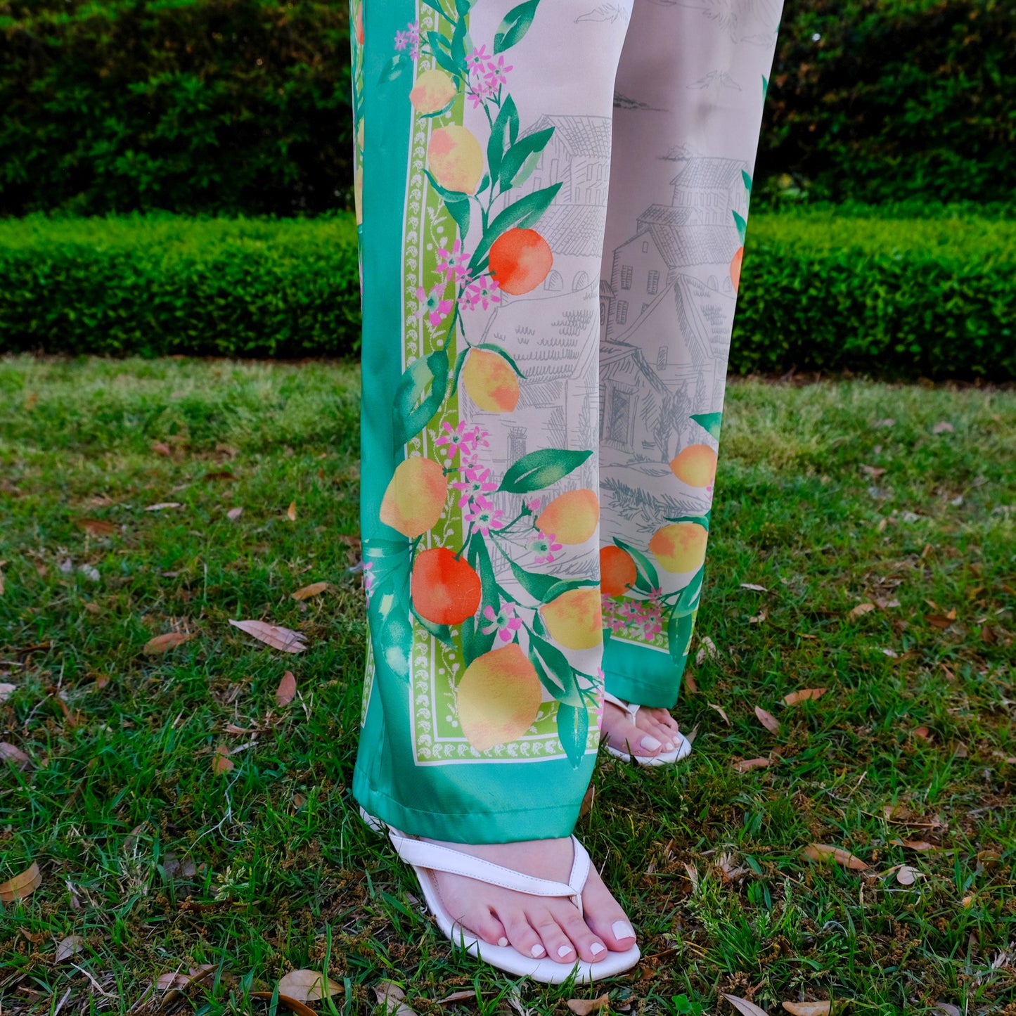 Sorrento Lemon Garden Pants