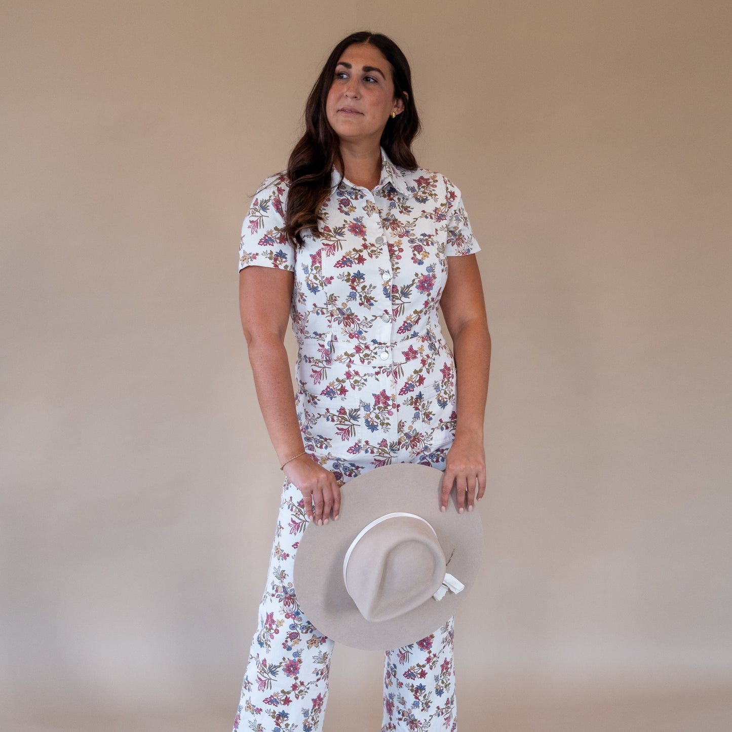 Lainey Floral Printed Jumpsuit