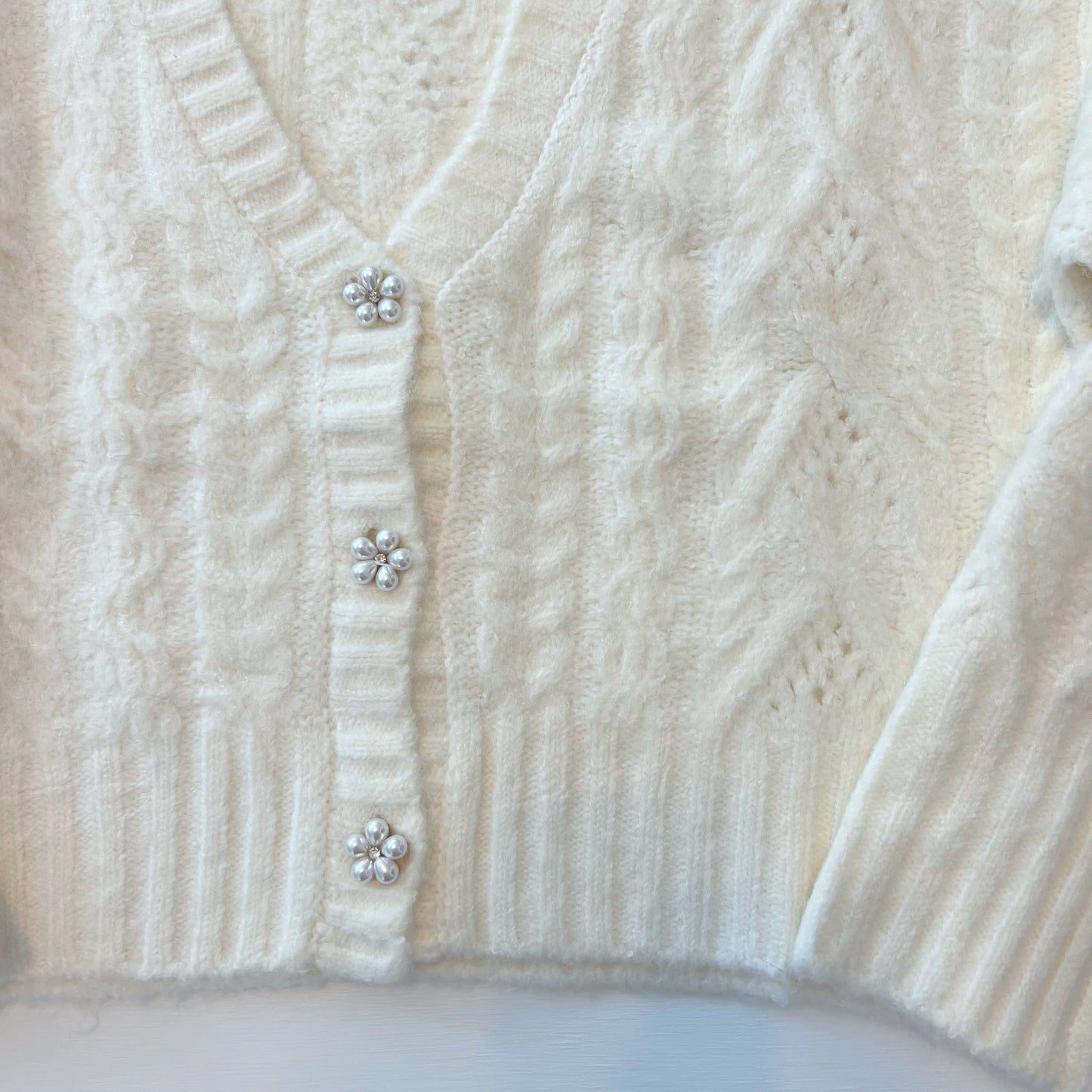 Emmet Jeweled Cardigan Sweater