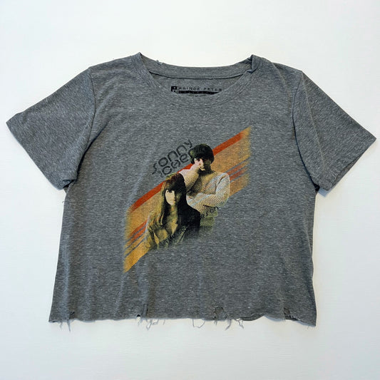 Sonny & Cher Cropped Tee