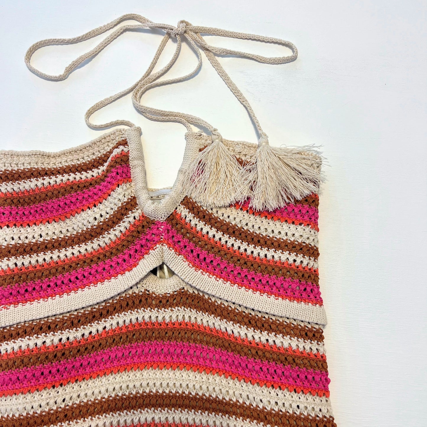 Cabana Crochet Midi Dress