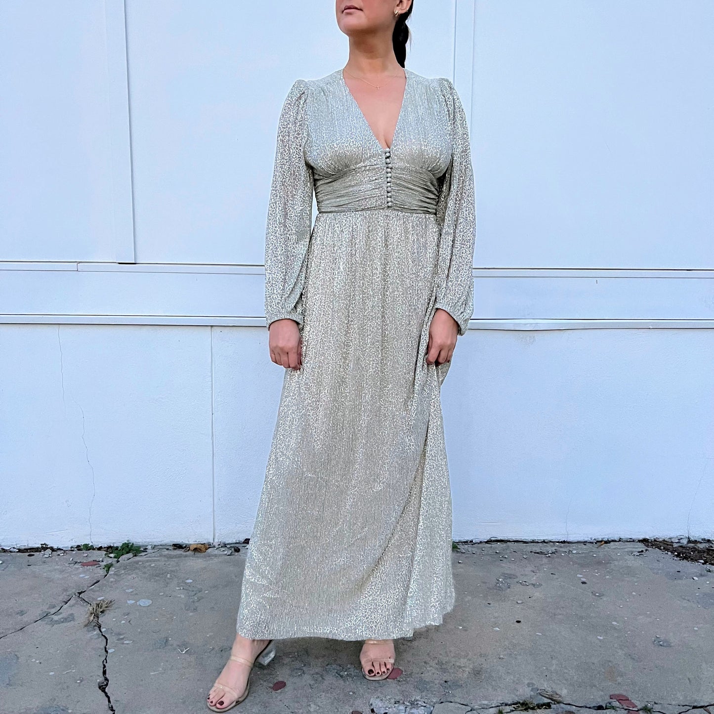 Sylvan Shimmer Maxi Dress