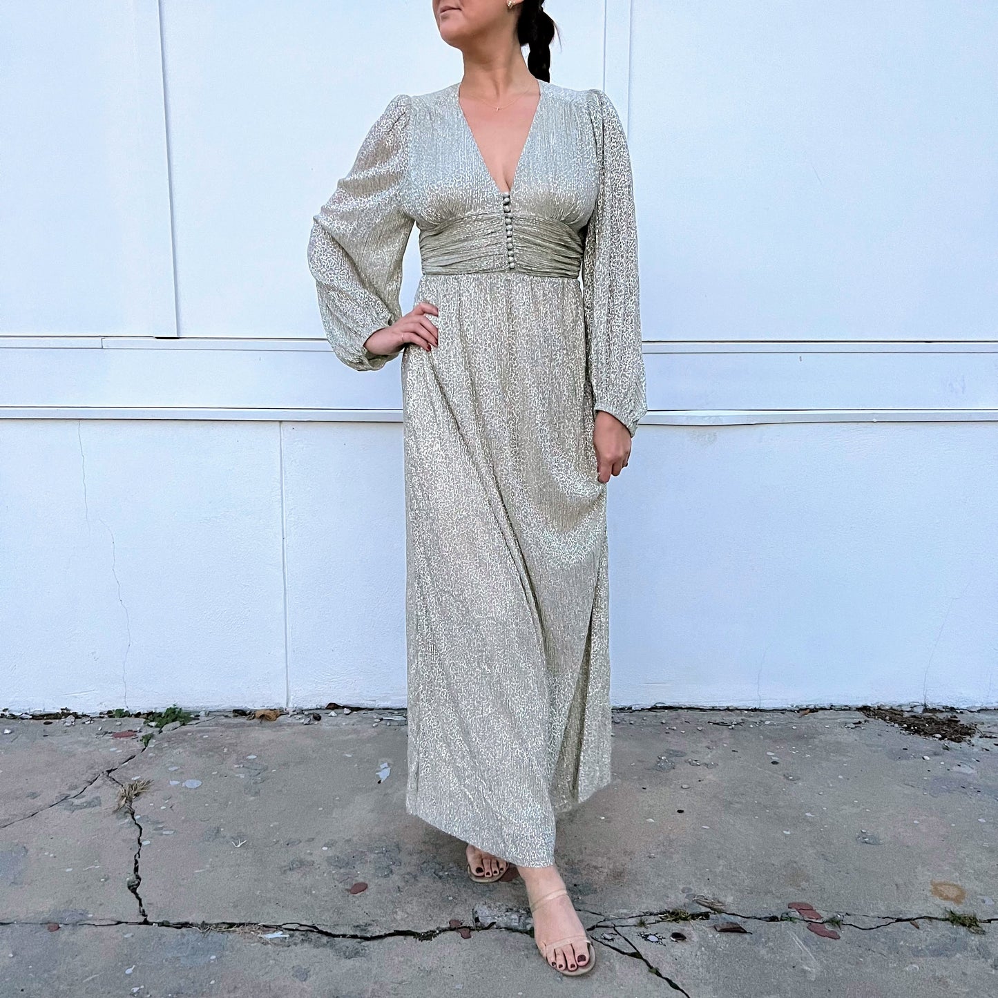 Sylvan Shimmer Maxi Dress