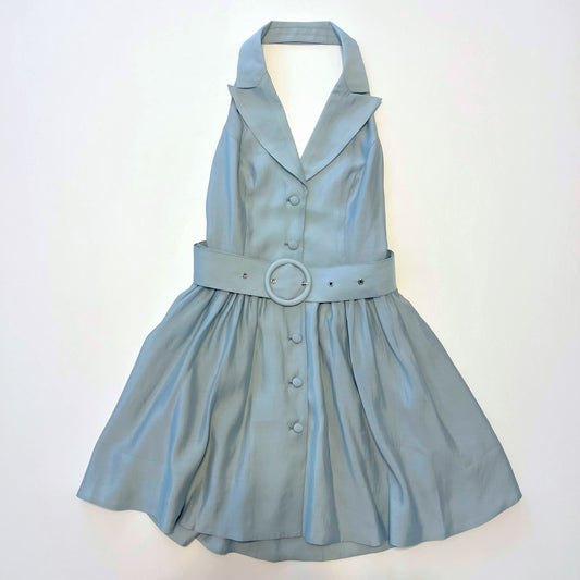 Chalmers Halter Belted Mini Dress