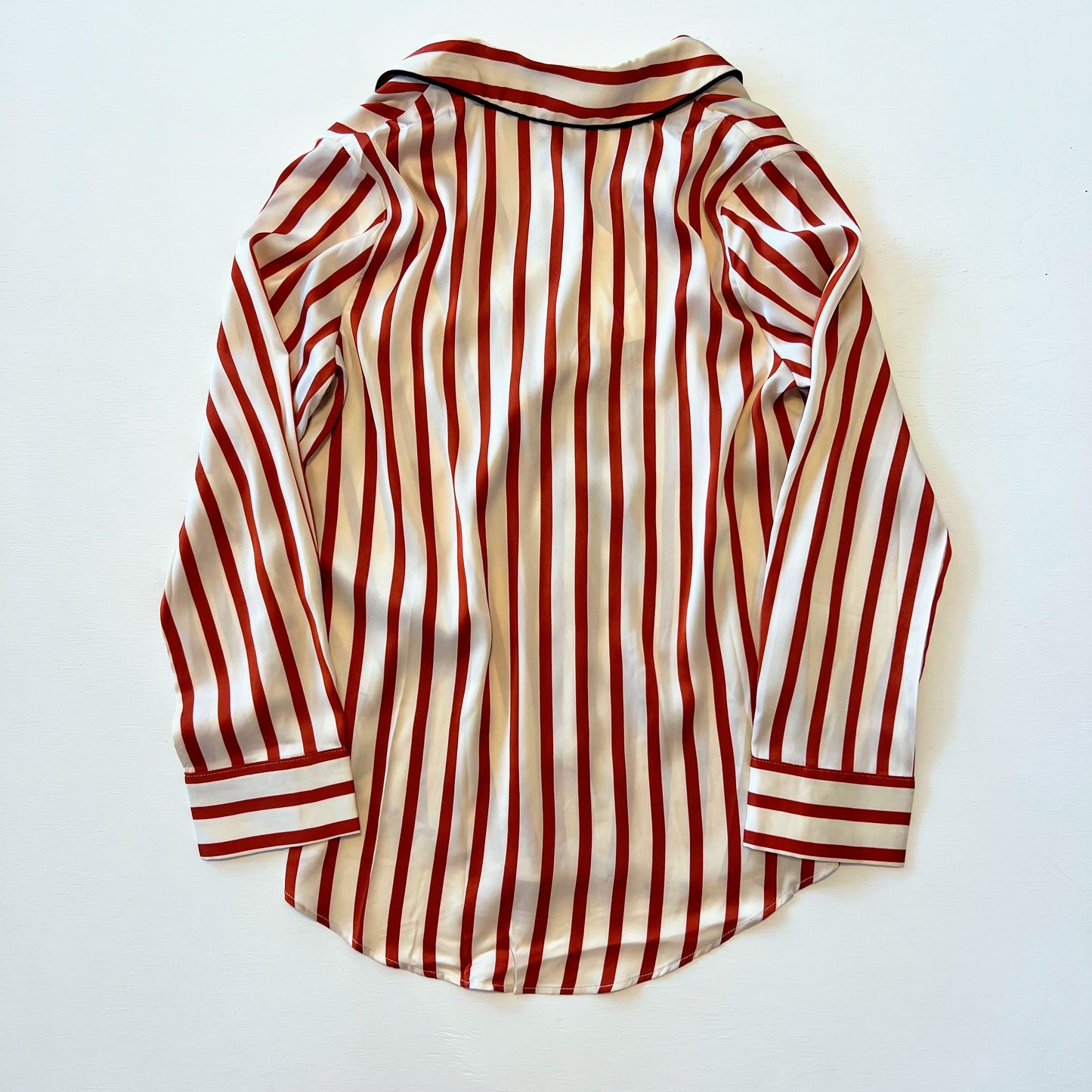 Benson Striped Button Down Blouse