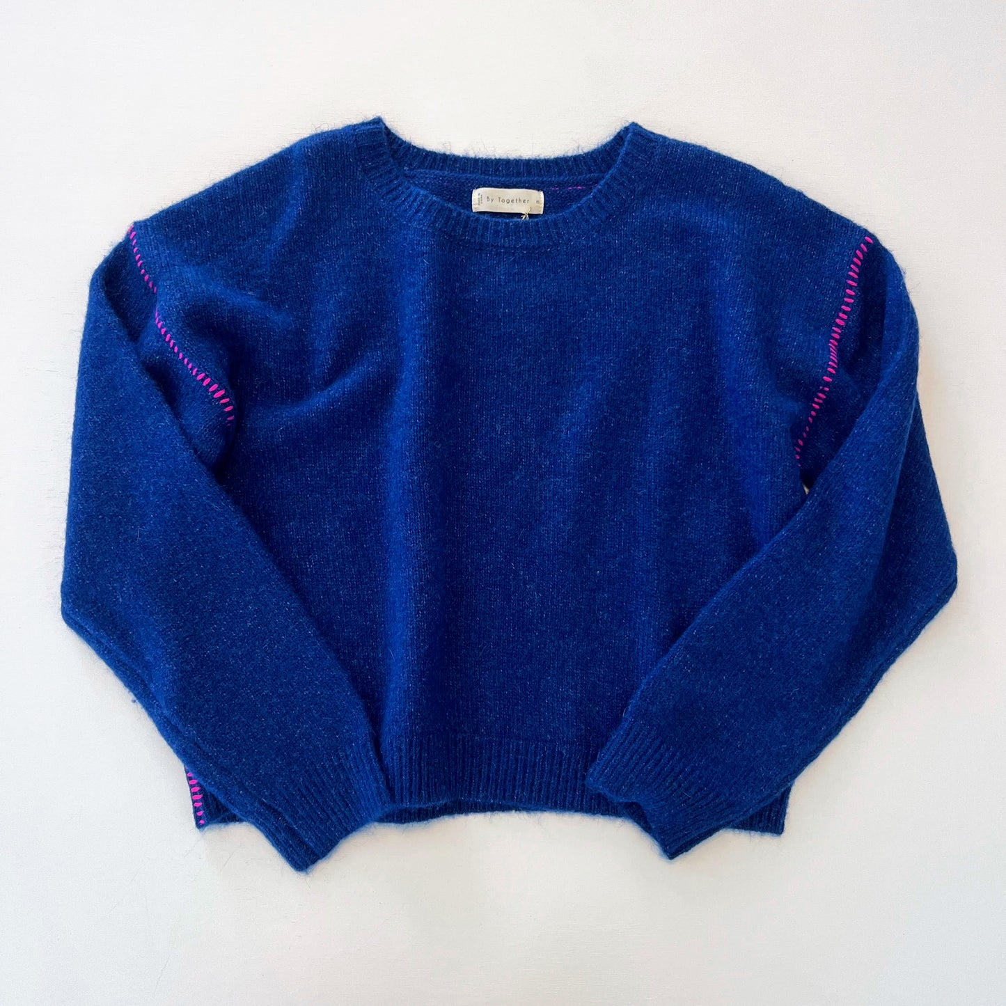 Melody Pink Stitch Sweater