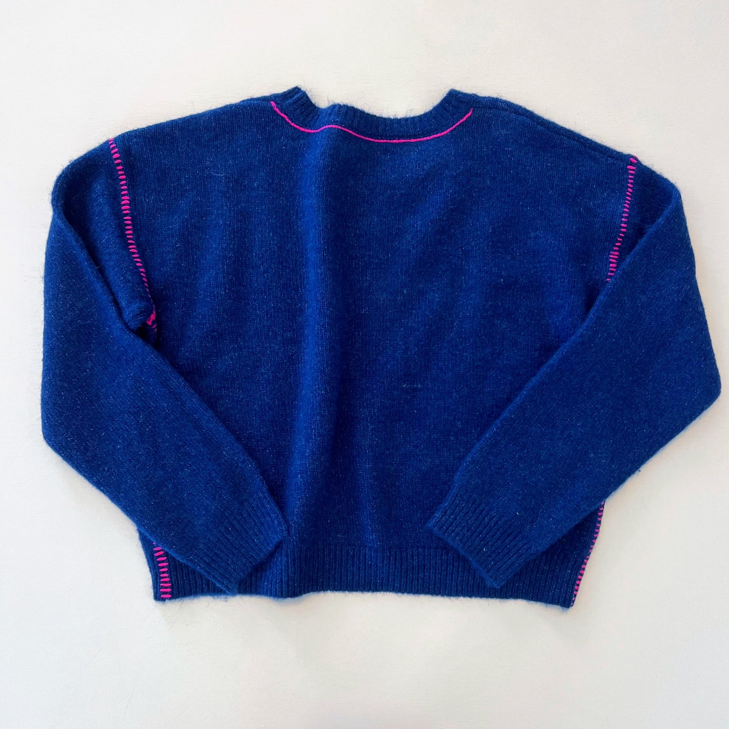 Melody Pink Stitch Sweater