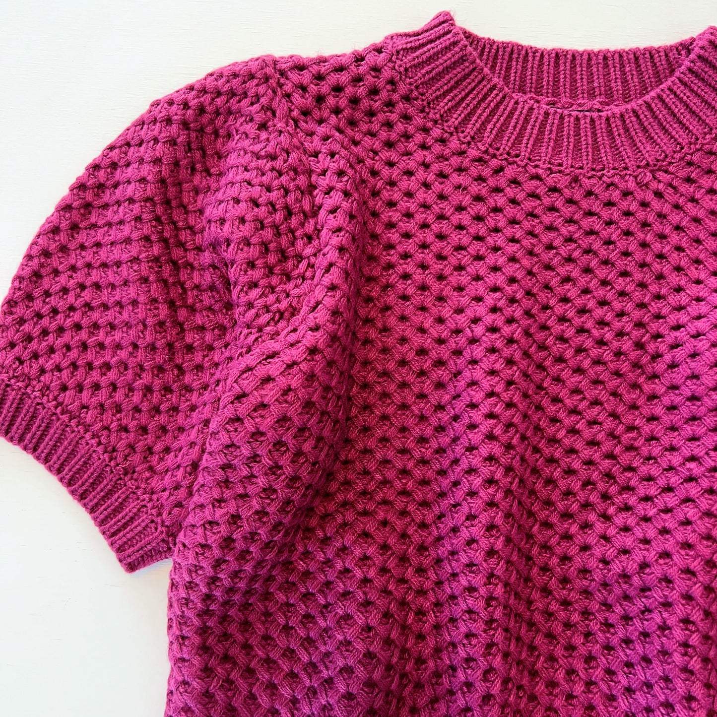 Glenda Knit Balloon Sleeve Sweater Top