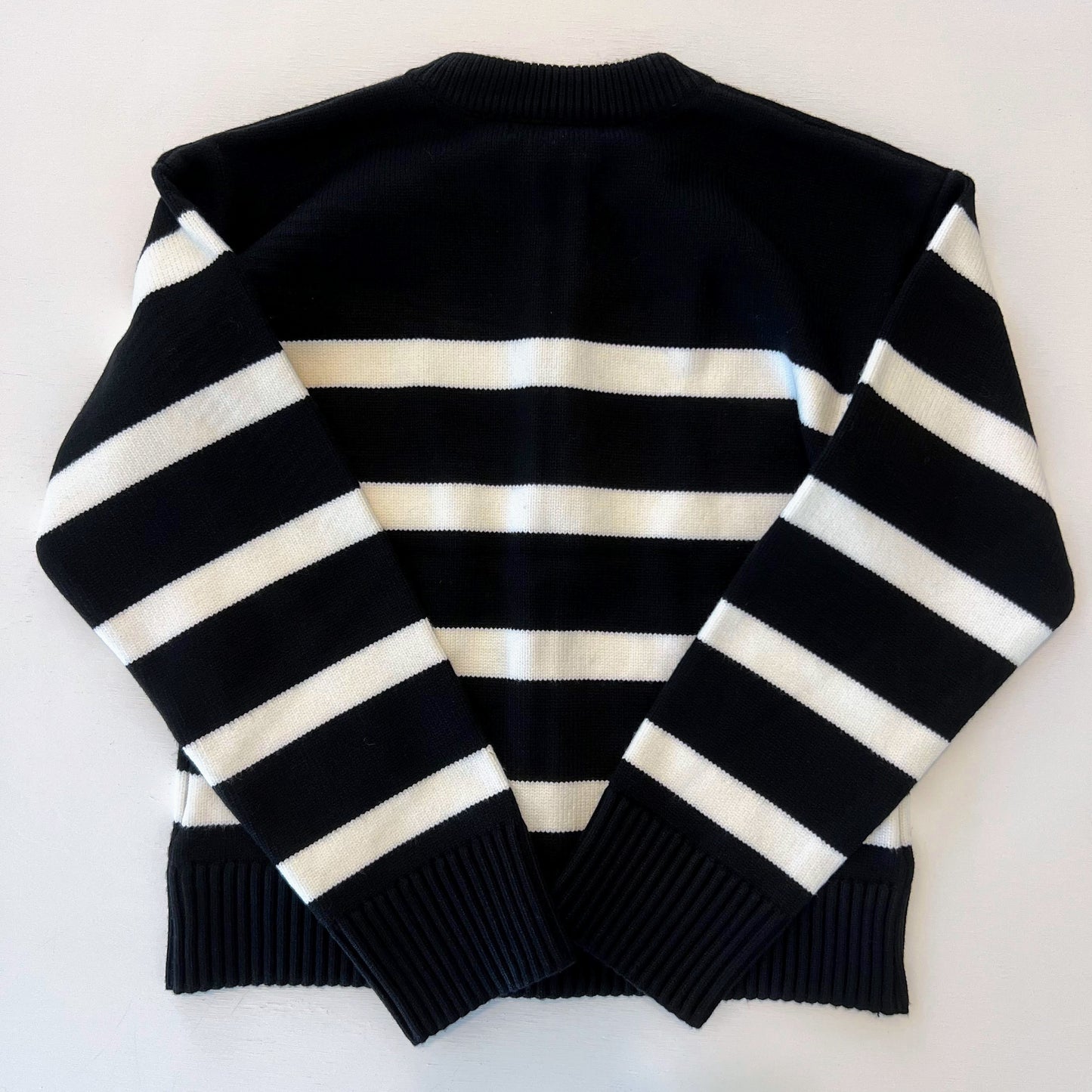 Ashton Striped Zip Up Sweater