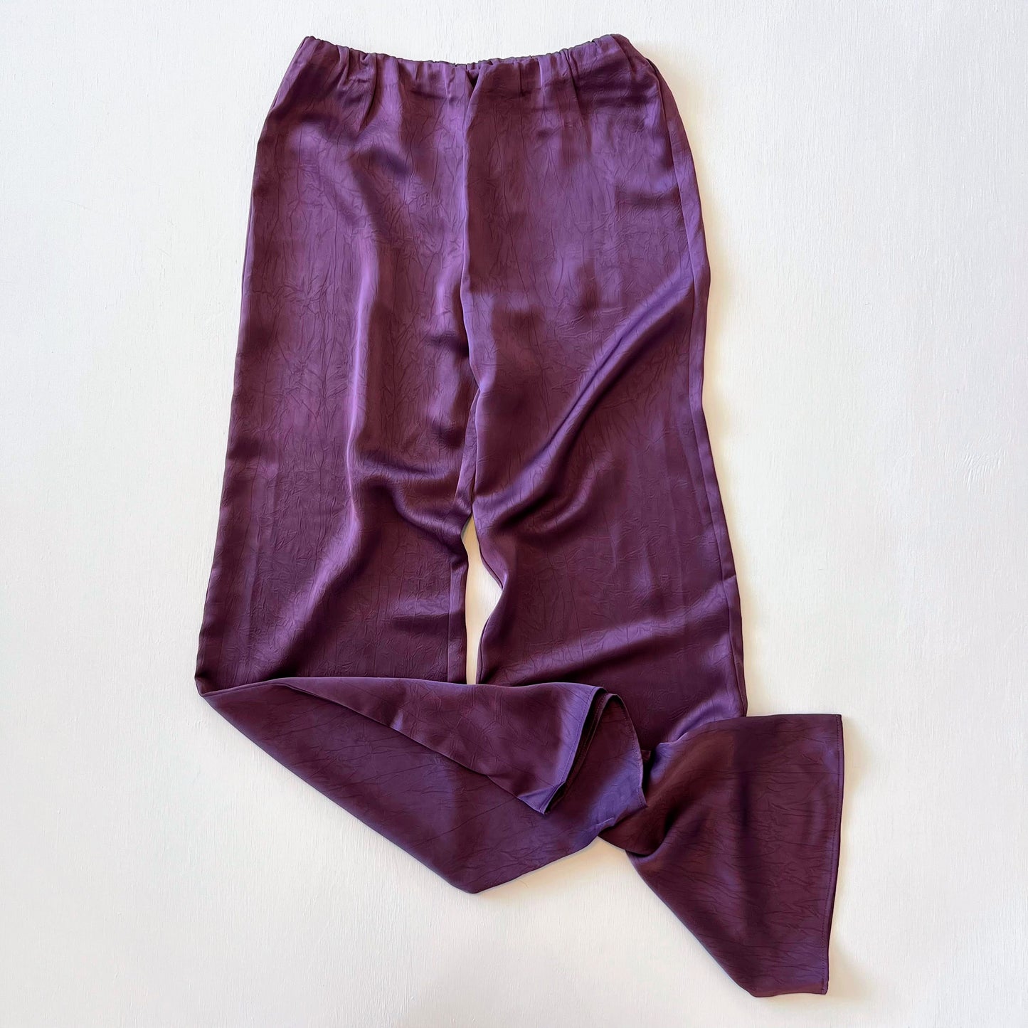 Audrey Textured Satin Pants