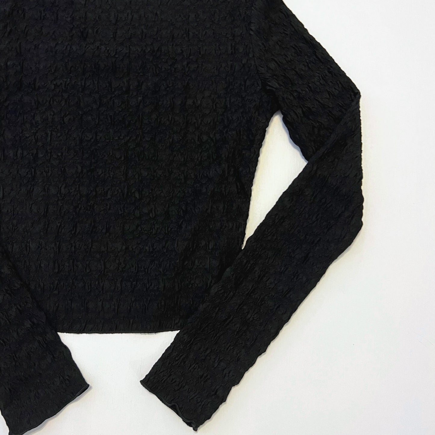 Thayer Textured Long Sleeve Top